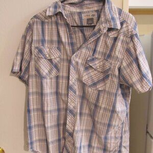 Urban Pipeline  Western Snap Button Shirt XL